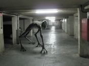 Alien in parcare