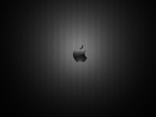 Apple mac pe negru