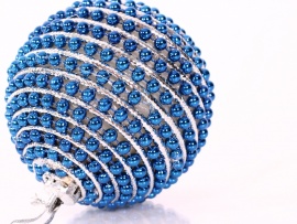 Glob cu bilute albastre (click to view)